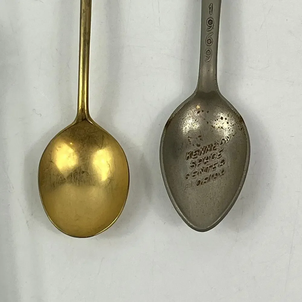 Vtg Souvenir Collector Spoon x7 Lot Georgia Florida Charleston Stone Mountain SC